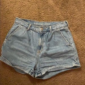Mom jean shorts